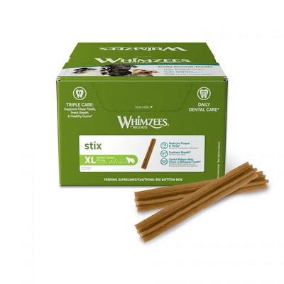 WHIMZEES STIX SNACK DENTAL PARA PERRO GRANDE NATURAL