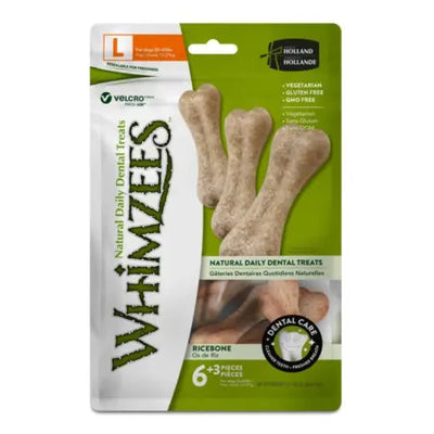 WHIMZEES RICEBONE SNACK DENTAL PARA PERRO