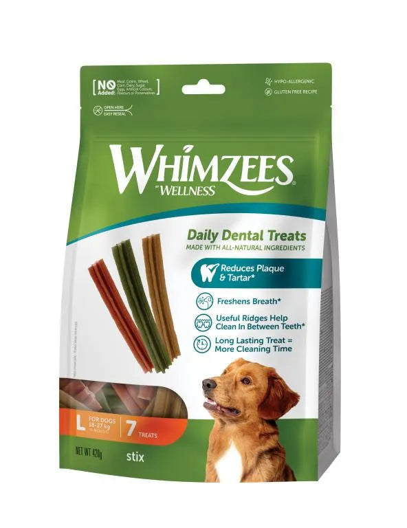 WHIMZEES SNACK DENTAL PARA PERRO ADULTO