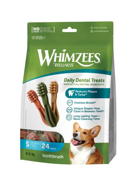 WHIMZEES SNACK DENTAL PARA PERRO PEQUEÑO NATURAL