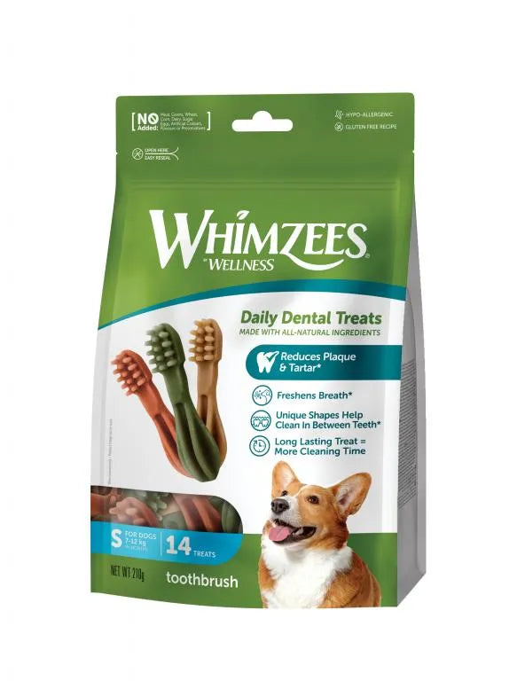 WHIMZEES SNACK DENTAL PARA PERRO PEQUEÑO NATURAL