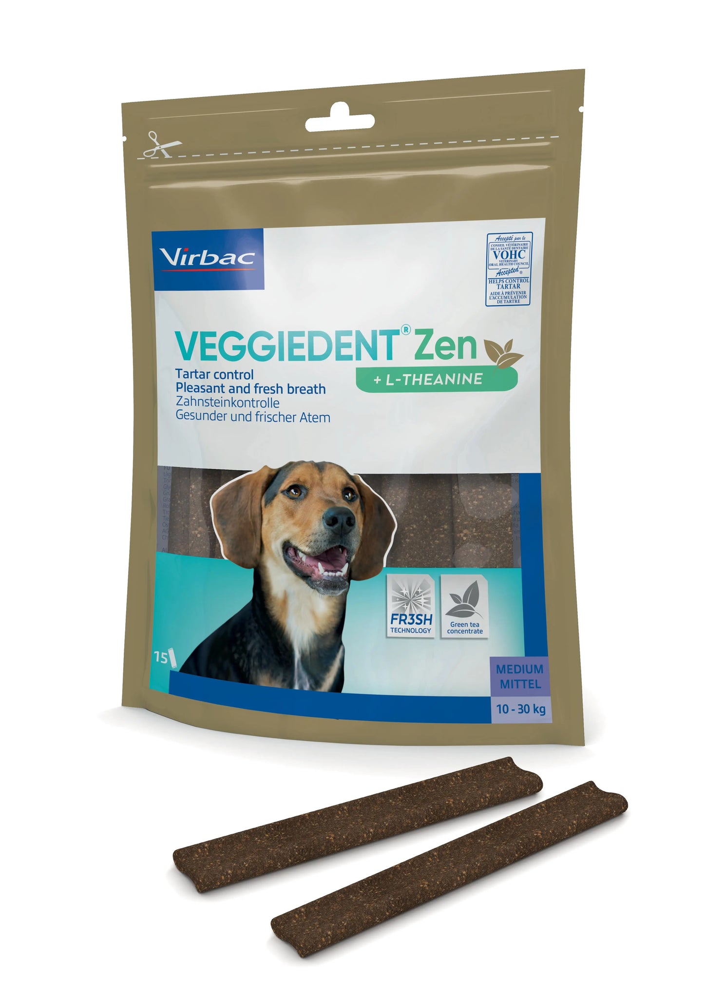 VIRBAC SNACK VEGGIEDENT ZEN PARA PERROS